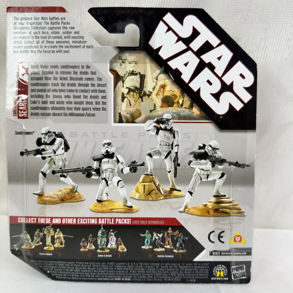 Star‎ Wars Unleashed Battle Pack Figure Sandtrooper Search Hasbro Stormtrooper